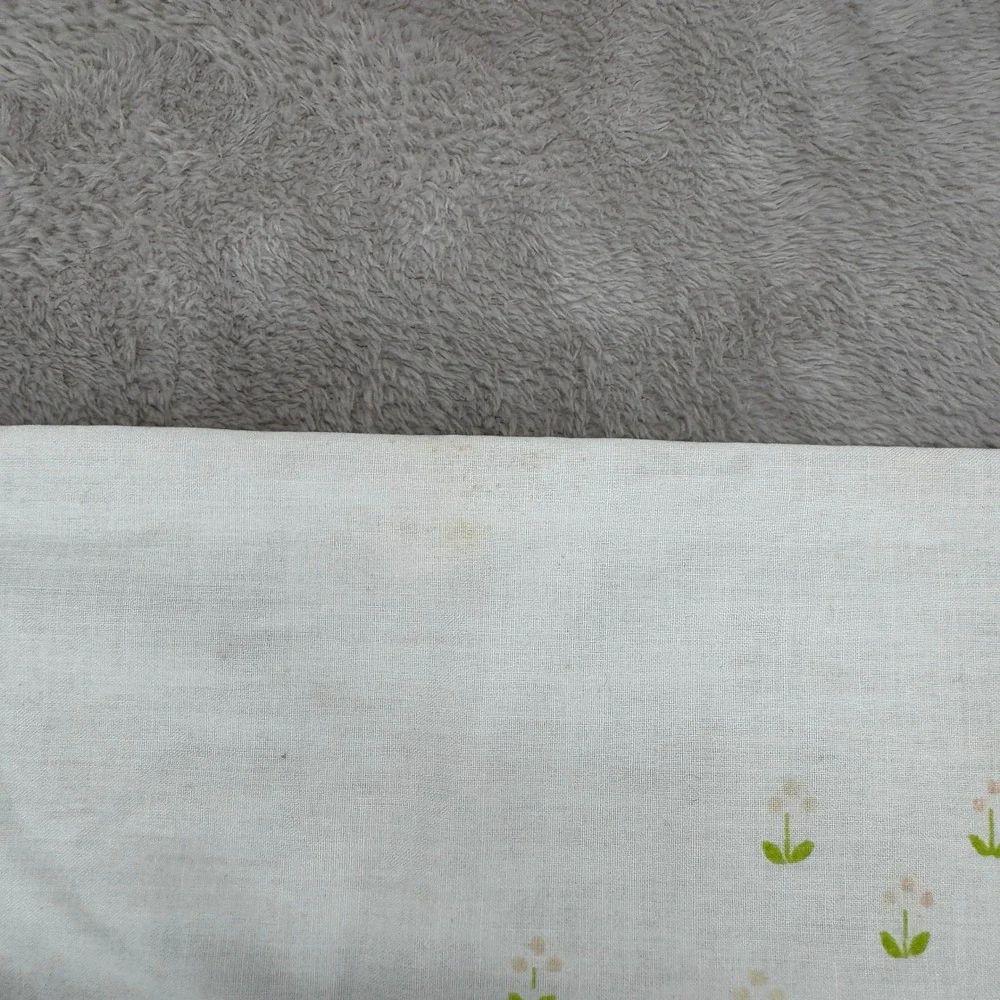 VTG 70s Disney Mickey Mouse‎ Club Chores Pillowcase White Donald Daisy Minnie